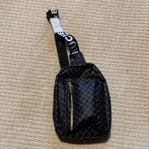 Stylish Black Crossbody Bag